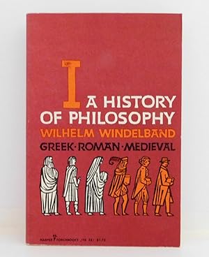 Seller image for A History of Philosophy, Volume I: Greek-Roman-Medieval for sale by The Parnassus BookShop