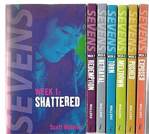 Immagine del venditore per Sevens - full set of 7 paperbacks - Shattered, Exposed, Pushed, Meltdown, Torn, Betrayal, Redemption venduto da Turn The Page Books