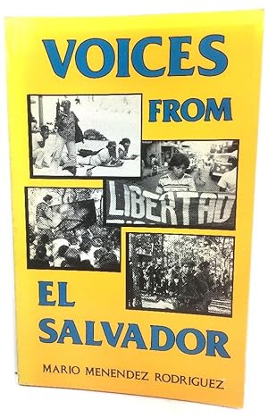 Immagine del venditore per Voices from El Salvador venduto da PsychoBabel & Skoob Books