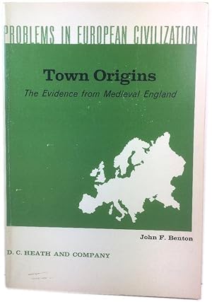 Bild des Verkufers fr Town Origins: The Evidence from Medieval England zum Verkauf von PsychoBabel & Skoob Books