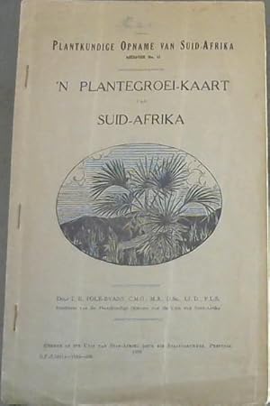 Image du vendeur pour n Plantegroei-kaart van Suid-Afrika mis en vente par Chapter 1