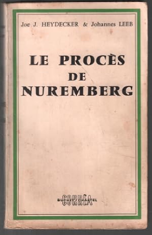 Le procès de nuremberg