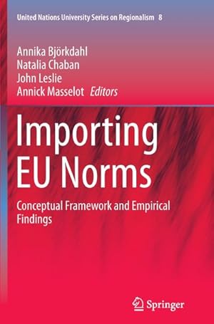 Bild des Verkufers fr Importing EU Norms : Conceptual Framework and Empirical Findings zum Verkauf von AHA-BUCH GmbH