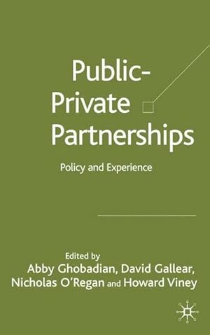 Seller image for Private-Public Partnerships : Policy and Experience for sale by AHA-BUCH GmbH