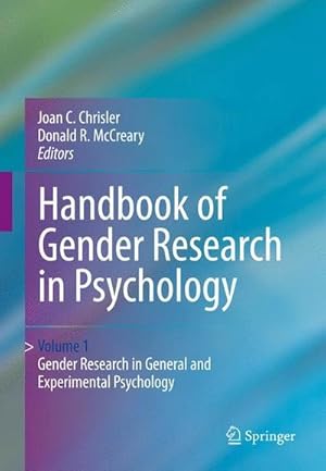 Image du vendeur pour Handbook of Gender Research in Psychology : Volume 1: Gender Research in General and Experimental Psychology mis en vente par AHA-BUCH GmbH