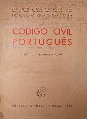 Seller image for CDIGO CIVIL PORTUGUS. for sale by Livraria Castro e Silva