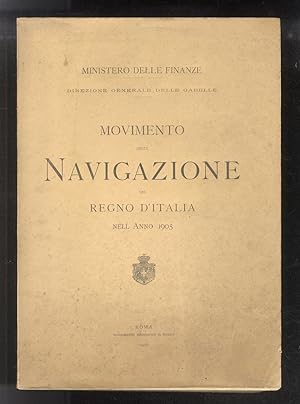 Movimento della navigazione del Regno d'Italia nell'anno 1905.