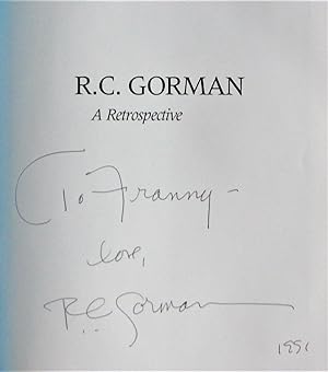 Immagine del venditore per R.C. Gorman. a Retrospective venduto da Ken Jackson