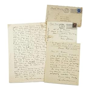 TWO AUTOGRAPH LETTERS SIGNED (ALSs)