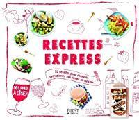 Image du vendeur pour Recettes Express : 52 Recettes Pour Recevoir Sans Passer Son Temps En Cuisine ! mis en vente par RECYCLIVRE