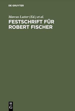 Bild des Verkufers fr Festschrift fr Robert Fischer zum Verkauf von AHA-BUCH GmbH