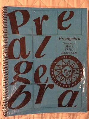 Seller image for Prealgebra : Summer Math Skills Sharpener for sale by Text4less