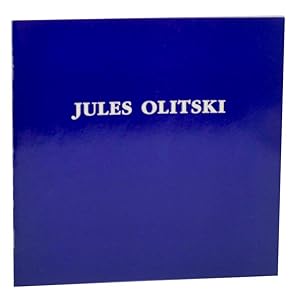 Bild des Verkufers fr Jules Olitski: New Paintings zum Verkauf von Jeff Hirsch Books, ABAA