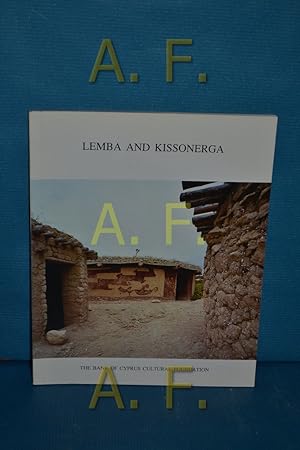 Image du vendeur pour Lemba and Kissonerga. (= Series of Guide Books) mis en vente par Antiquarische Fundgrube e.U.