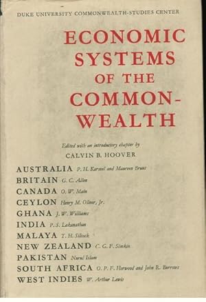 Seller image for Economic Systems of the Commonwealth for sale by Goulds Book Arcade, Sydney