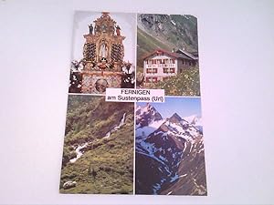 Fernigen am Sustenpass ( Uri ). Schweiz. Mehrbildkarte mit 4 Abb. , Ansichtskarte