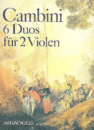 Bild des Verkufers fr 6 konzertante Duosfr 2 Violen zum Verkauf von AHA-BUCH GmbH