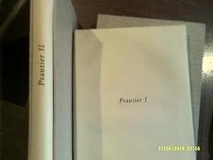 Psautier I. 1 volume - Psautier II. 1 volume.