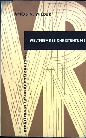 Bild des Verkufers fr Weltfremdes Christentum? zum Verkauf von books4less (Versandantiquariat Petra Gros GmbH & Co. KG)