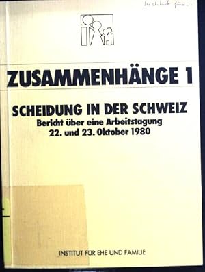 Immagine del venditore per Scheidung in der Schweiz Zusammenhnge 1, venduto da books4less (Versandantiquariat Petra Gros GmbH & Co. KG)