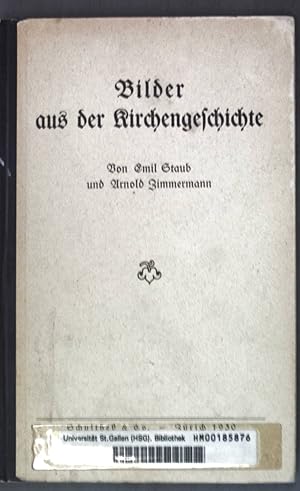 Bild des Verkufers fr Bilder aus der Kirchengeschichte; zum Verkauf von books4less (Versandantiquariat Petra Gros GmbH & Co. KG)