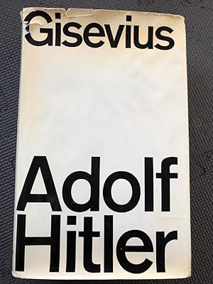 Imagen del vendedor de Adolf Hitler; Versuch einer Deutung a la venta por Cragsmoor Books