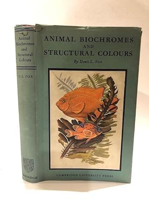 Bild des Verkufers fr ANIMAL BIOCHROMES AND STRUCTURAL COLOURS PHYSICAL, CHEMICAL, DISTRIBUTIONAL & PHYSIOLOGICAL FEATURES OF COLOURED BODIES IN THE ANIMAL WORLD zum Verkauf von Worlds End Bookshop (ABA, PBFA, ILAB)