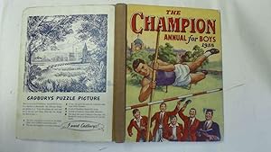 Bild des Verkufers fr The Champion Annual For Boys 1955 zum Verkauf von Goldstone Rare Books