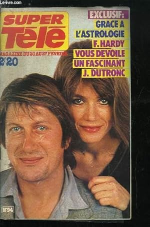 Bild des Verkufers fr Super tl n 94 - Jacques Dutronc entre terre et ciel, La peau de chagrin n'est plus d'poque, Le commercial et l'art et essai, Guy Drut : une nouvelle lance zum Verkauf von Le-Livre