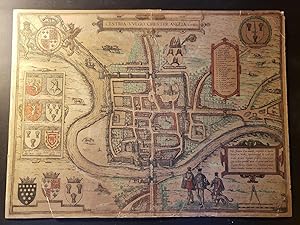 Original Map - "Cestria Vulgo Chester, Anglia Civitas."
