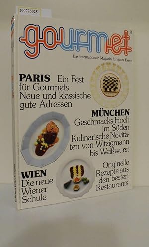 Paris, Wien, München, Heft 51 Gourmet das internationale Magazin für gutes Essen