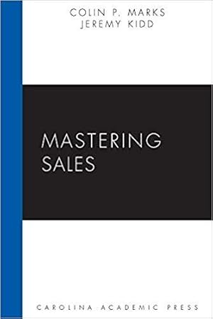 Image du vendeur pour Mastering Sales mis en vente par BarristerBooks