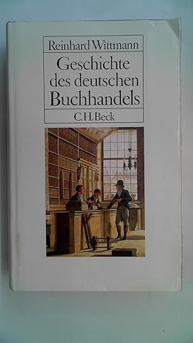 Bild des Verkufers fr Geschichte des deutschen Buchhandels, zum Verkauf von Antiquariat Maiwald