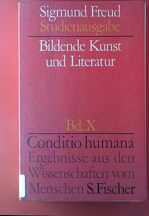 Bild des Verkufers fr Bildende Kunst und Literatur. BAND X, Studienausgabe zum Verkauf von biblion2