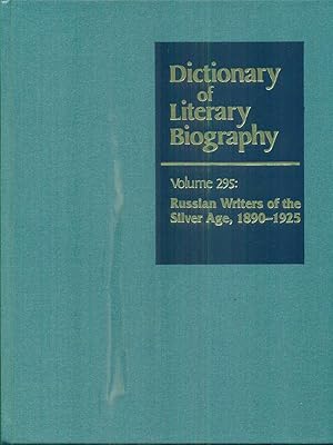 Immagine del venditore per Dictionary of Literary Biography. n. 295 Russian Writers of the Silver Age venduto da Librodifaccia