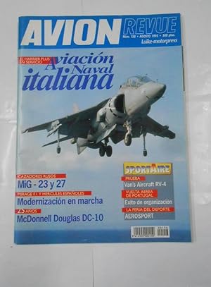 AVION REVUE Nº 158. AGOSTO 1995. LA AVIACION NAVAL ITALIANA. TDKR51