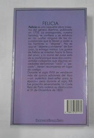 Felicia. - Andrea De Nerciat. EL SEXO SENTIDO. Nº 6. TDK343