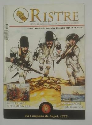 RISTRE. REVISTA DE HISTORIA MILITAR DE ESPAÑA Y LATINOAMERICA. Nº 17. AÑO III CAMPAÑA ARGEL. TDKR32