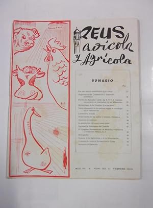 REVISTA REUS AVICOLA Y AGRICOLA. Nº 132. AÑO XII. FEBRERO 1963. TDKR43