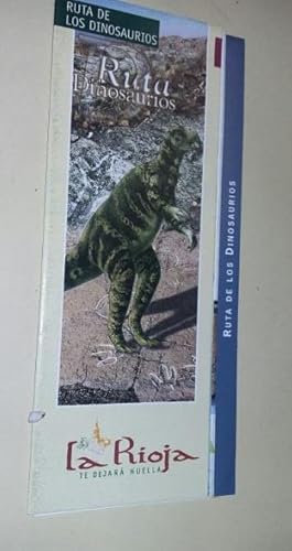 folleto - ruta de los dinosaurios - la rioja - tdkp8
