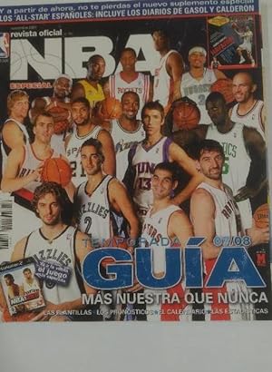 REVISTA OFICIAL NBA. NOVIEMBRE 2007. GUIA DE LA TEMPORADA 07/08. 2007 / 2008. TDKR38