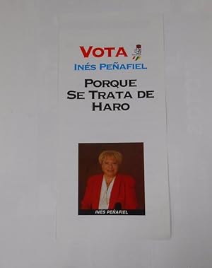 PROPAGANDA ELECTORAL. FOLLETO PROGRAMA PSOE HERCE. LA RIOJA. CANDIDATO JESUS IBAÑEZ. TDKP8