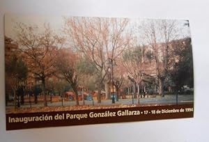 INAUGURACION DEL PARQUE GONZALEZ GALLARZA DE LOGROÑO. DICIEMBRE DE 1994. TDKP8