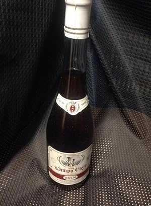 Antigua botella - vino de rioja - rosado - bodegas campo viejo