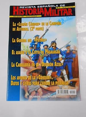 REVISTA ESPAÑOLA DE HISTORIA MILITAR Nº 4. JULIO 2000. LEGION CONDOR EN LA CAMPAÑA ASTURIAS. TDKR28