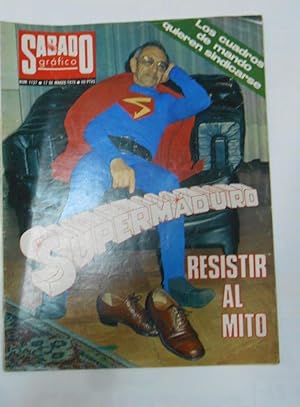 REVISTA SABADO GRAFICO Nº 1137. 17 DE MARZO 1979, SUPERMADURO RESISTIR AL MITO. TDKR22
