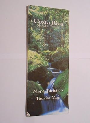 MAPA TURISTICO Y DESPLEGABLE DE COSTA RICA. ESCALA 1:700.000 PLANO DE SAN JOSE. TDKP7