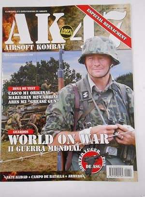 REVISTA AK-47 AIRSOFT KOMBAT. Nº 12. AÑO II. 2011. WORLD ON WAR. II GUERRA MUNDIAL. TDKR16