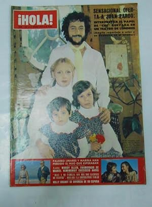REVISTA HOLA Nº 1804. 24 DE MARZO 1979. JUAN PARDO, PALOMO LINARES, WOODY ALLEN. TDKR22