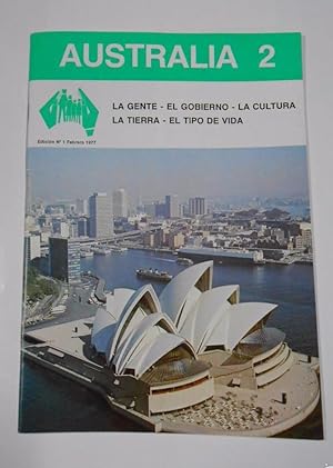 AUSTRALIA. LA GENTE, EL GOBIERNO, LA CULTURA, LA TIERRA, EL TIPO DE VIDA. 1977. TDKP7